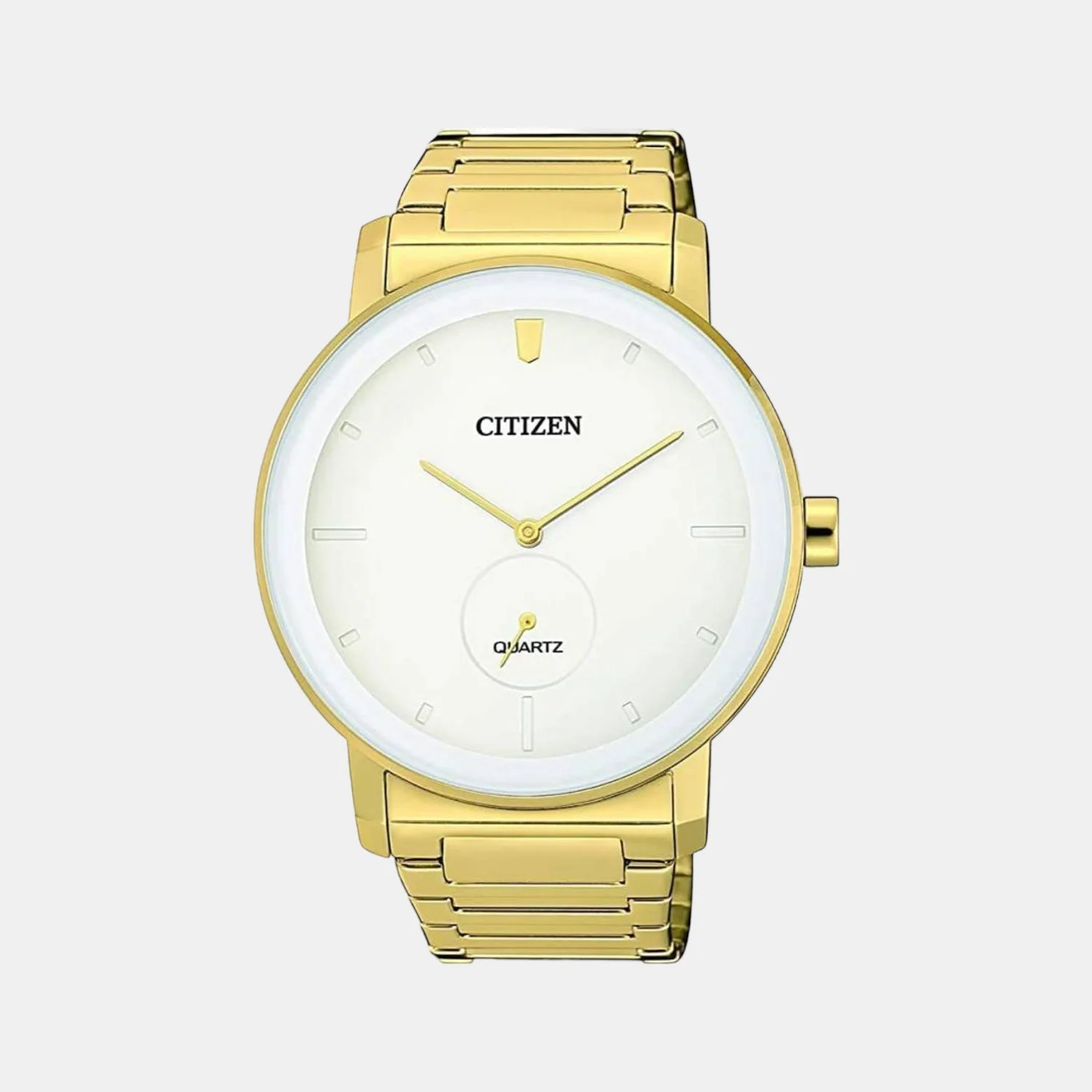 Citizen X Men Quartz White Dial Analog Stainless Steel Watch BE9182-57A