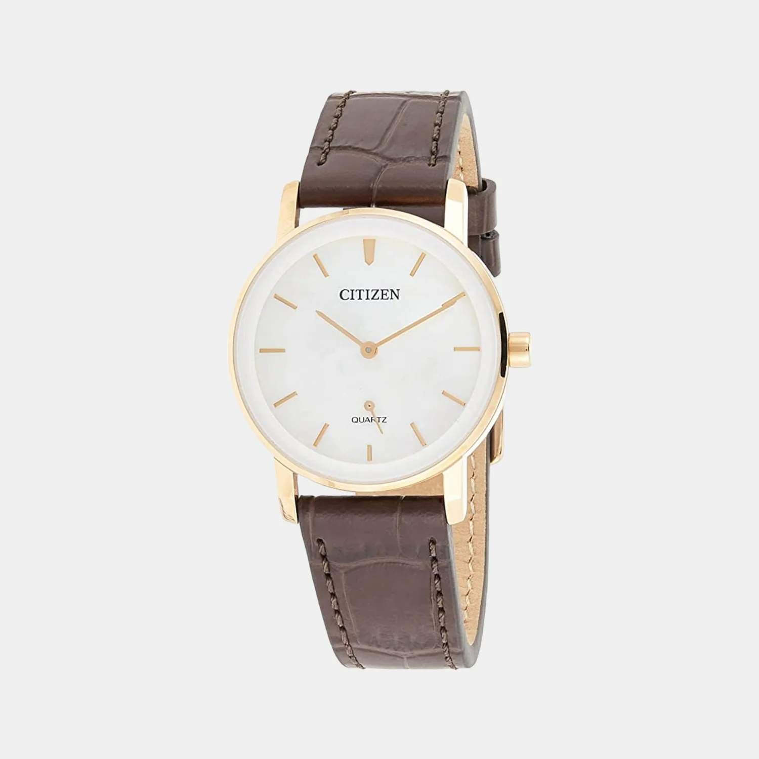 Citizen X Women Quartz White Dial Analog Leather Watch EQ9063-04D