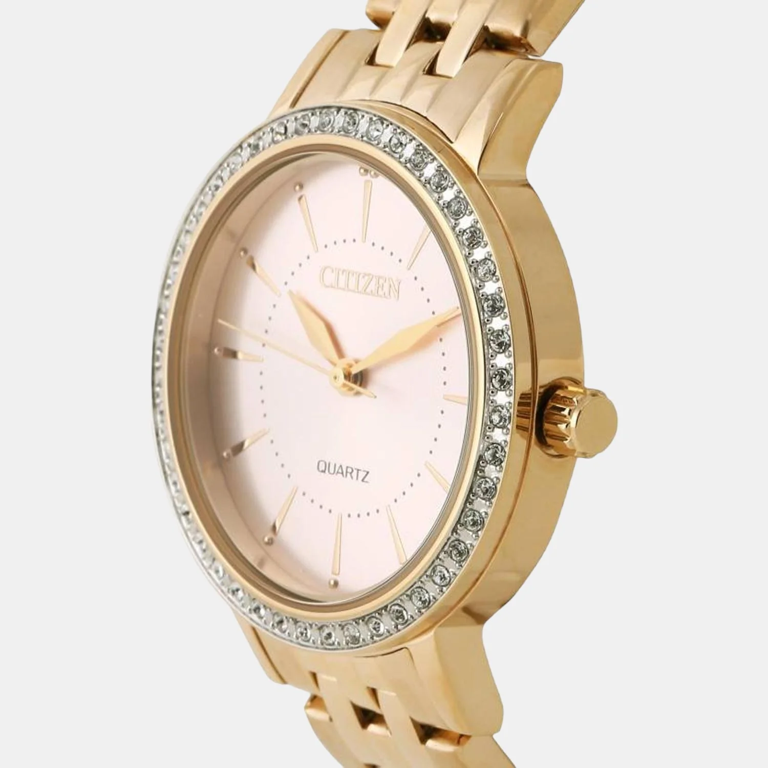 Citizen X Women Quartz White Dial Analog Stainless Steel Watch EL3042-84A - Image 3