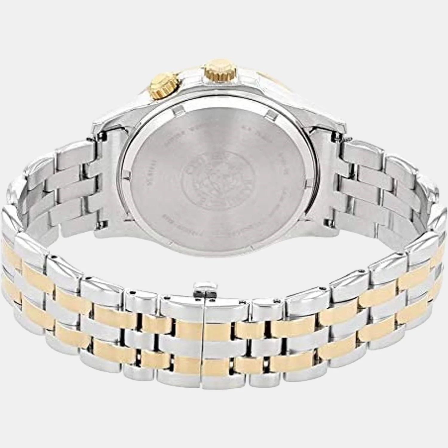 Eco-Drive Men Eco-Drive Silver Dial Chronograph Stainless Steel Watch BU2026-65H - Image 4