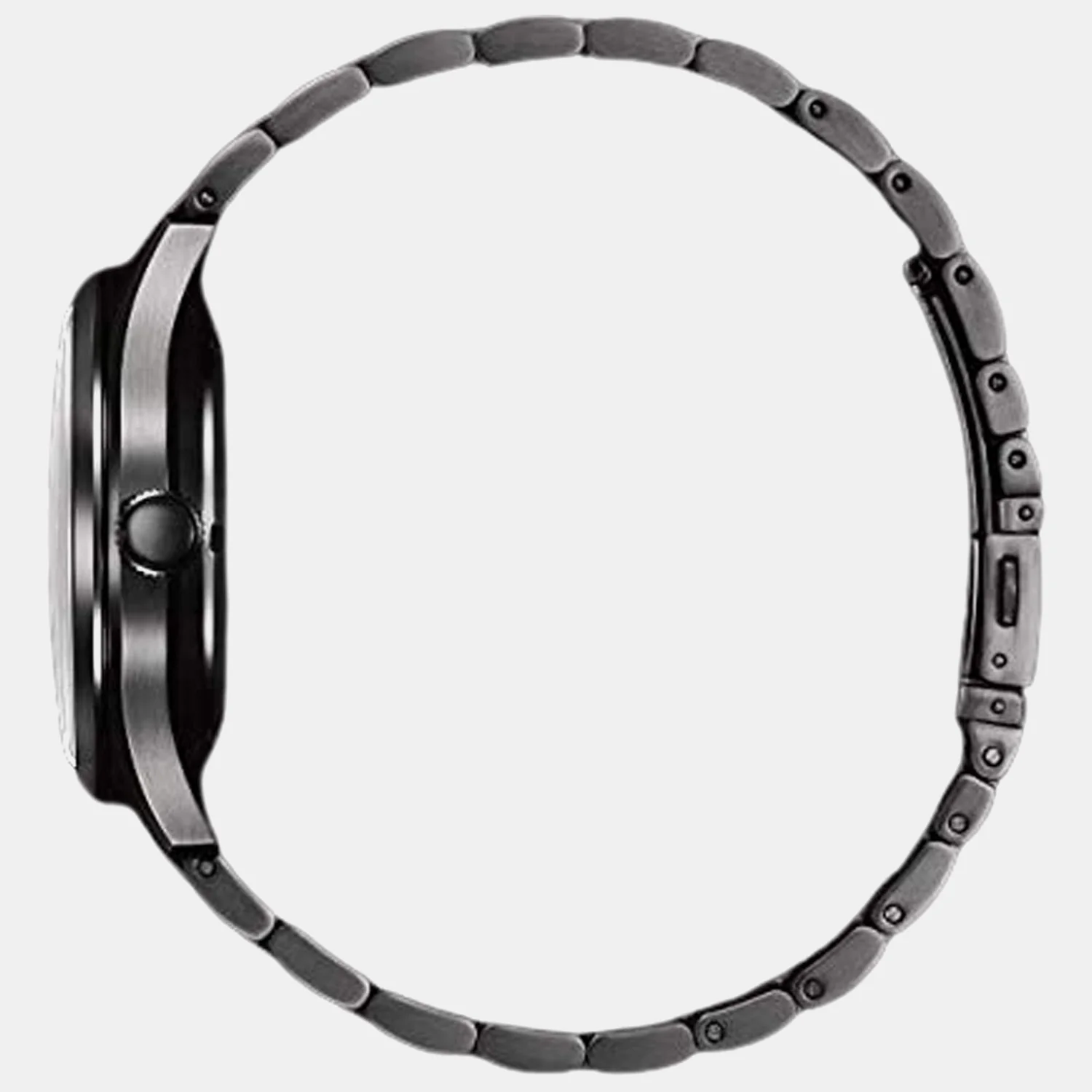 Mechanical Men Automatic Black Dial Analog Stainless Steel Watch NH8395-77E - Image 2