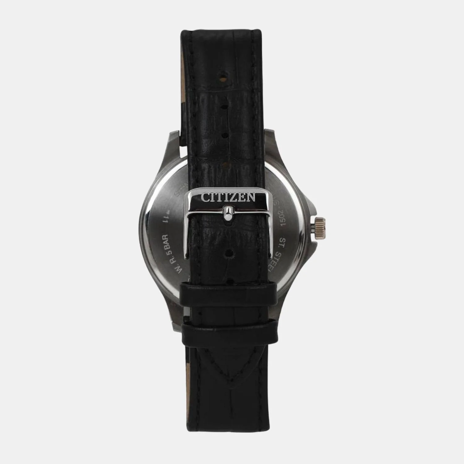 Men Quartz White Dial Analog Leather Watch BF2009-11A - Image 3