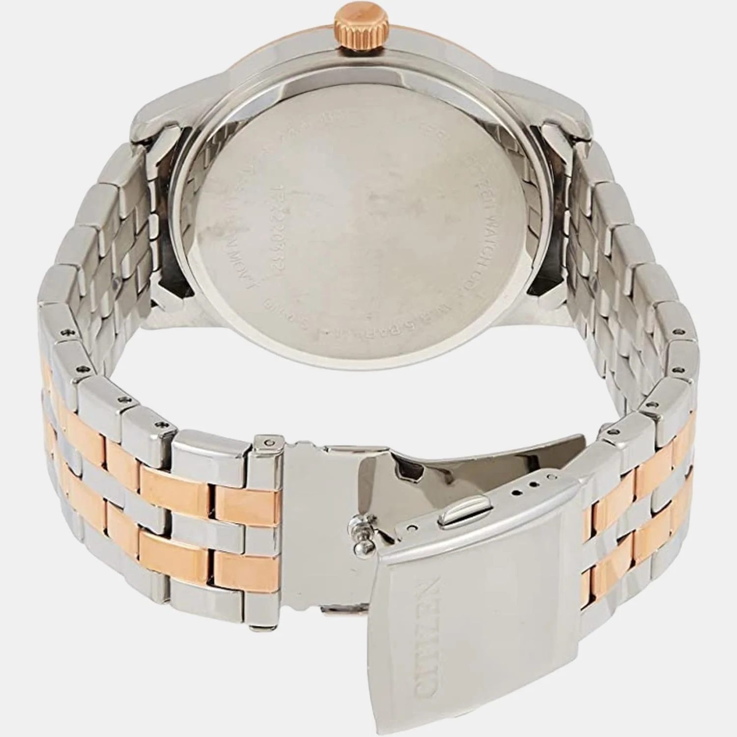 Men Quartz Silver Dial Analog Stainless Steel Watch AK5006-58A - Image 2