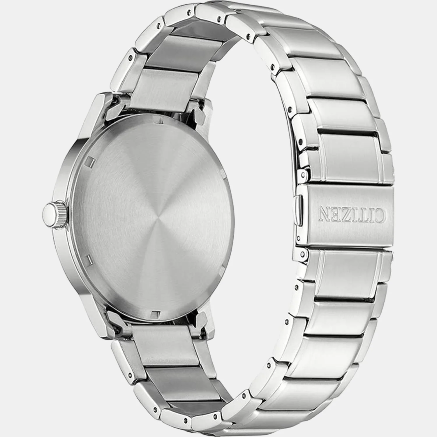 Men Quartz White Dial Analog Stainless Steel Watch AW1670-82A - Image 2