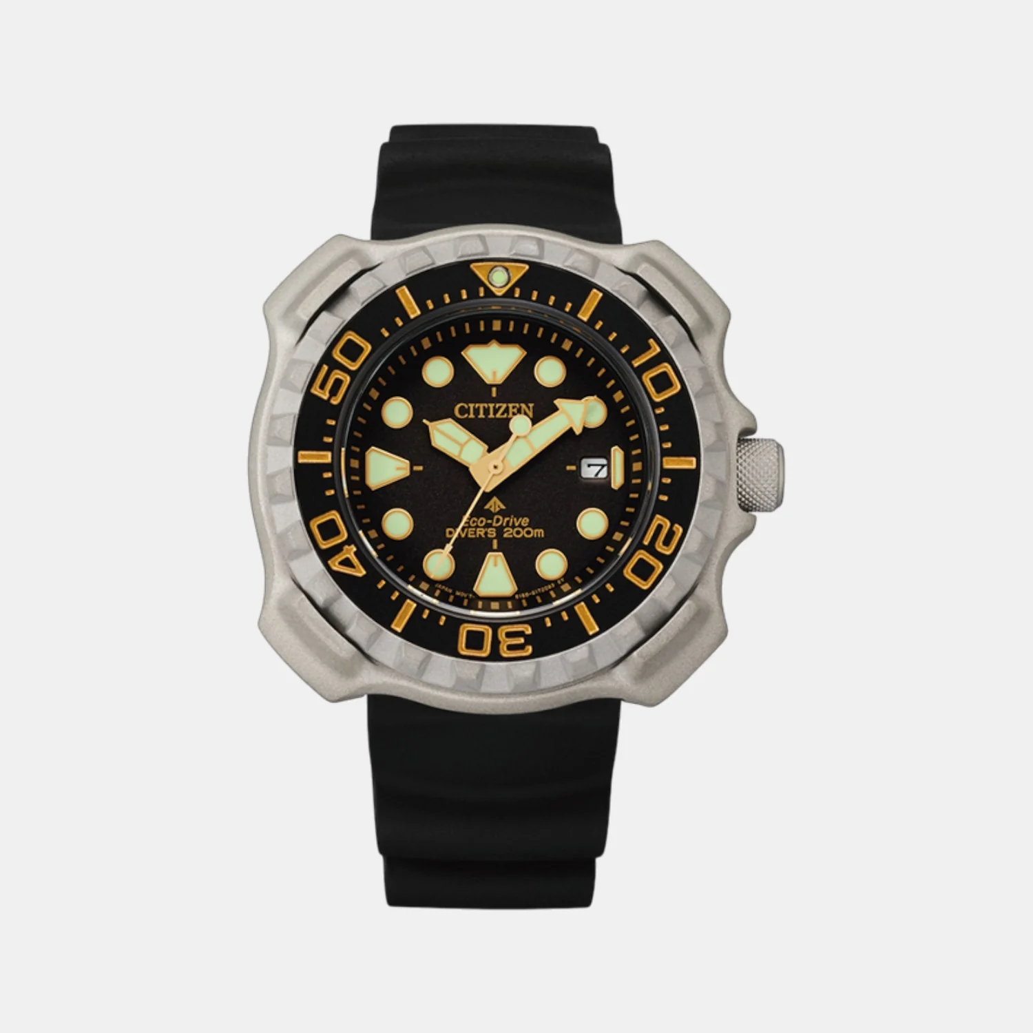 Promaster Men Quartz Black Dial Analog Rubber Watch BN0220-16E