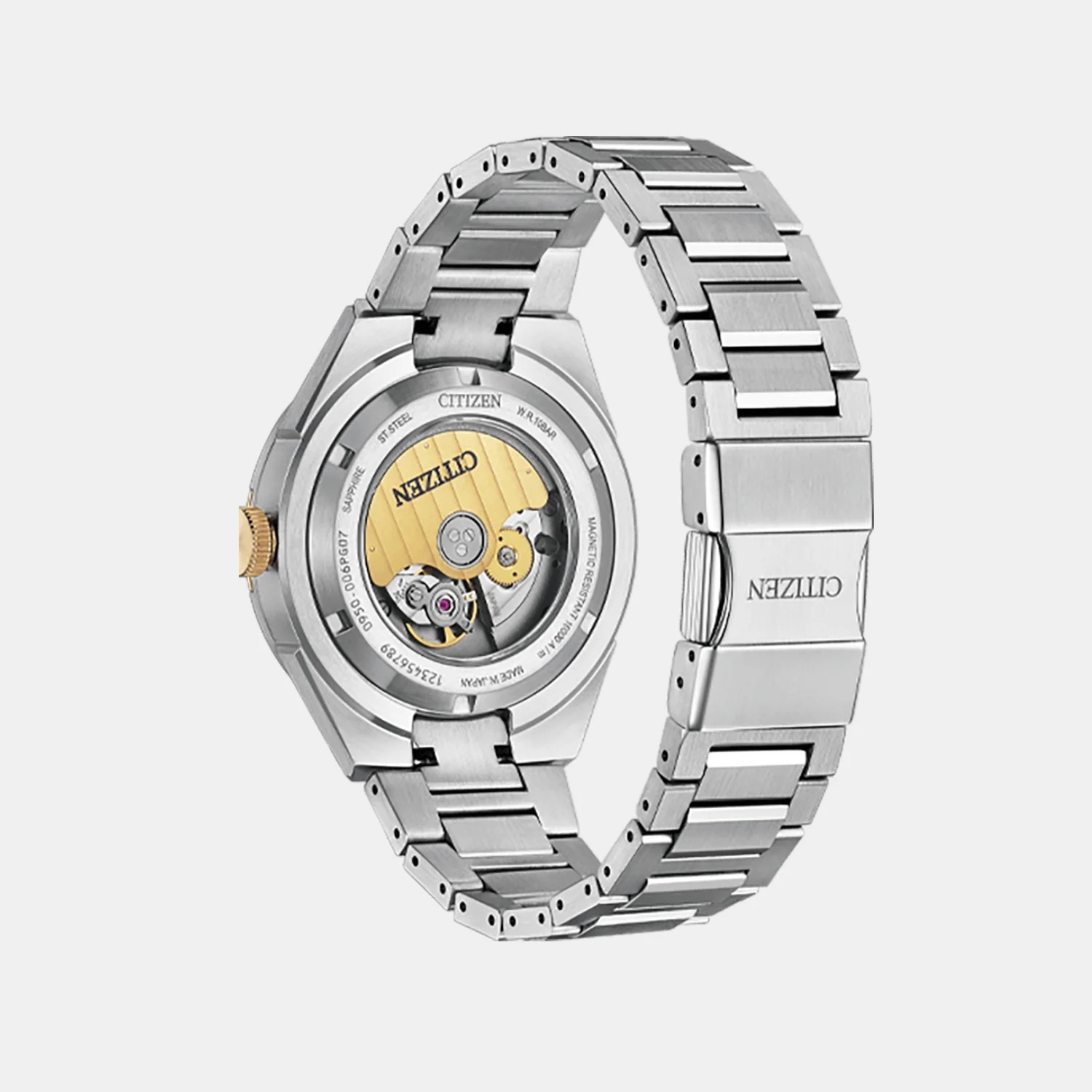 Series 8 - 870 Mechanical Men Automatic Grey Dial Analog Stainless Steel Watch NA1034-51H - Image 4