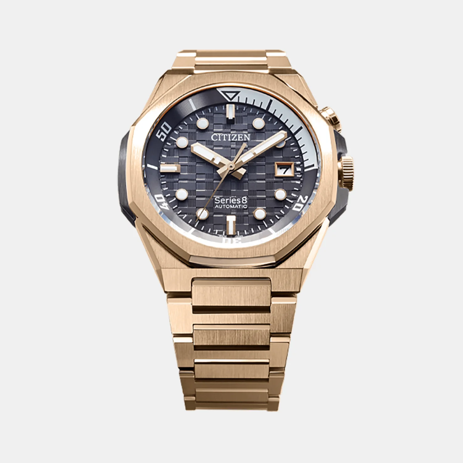 Series 8 Men Automatic Grey Dial Analog Stainless Steel Watch NB6069-53H - Image 2