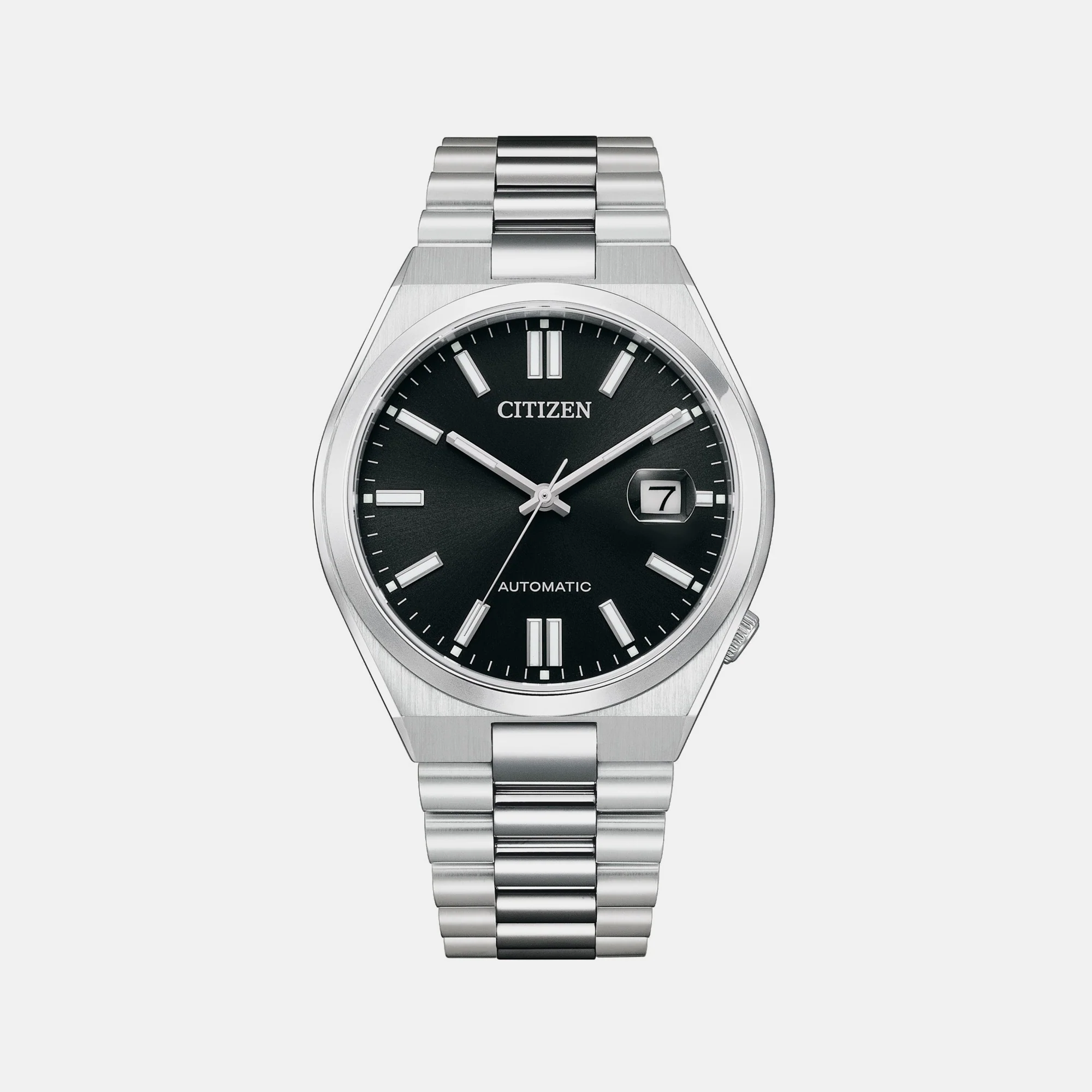 Tsuyosa Men Automatic Black Dial Analog Stainless Steel Watch NJ0150-81E - Image 2