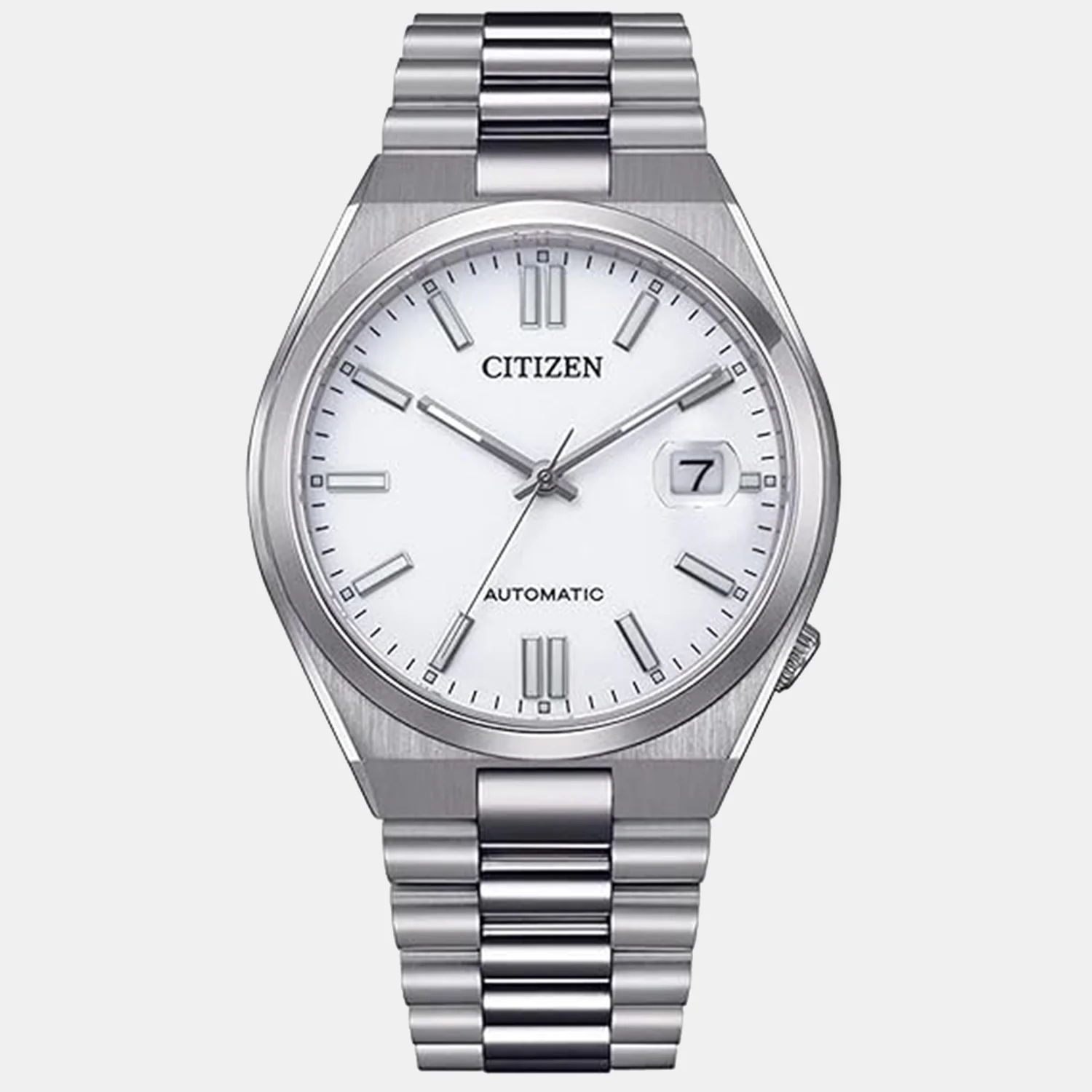 Tsuyosa Men Automatic White Dial Analog Stainless Steel Watch NJ0150-81A - Image 2