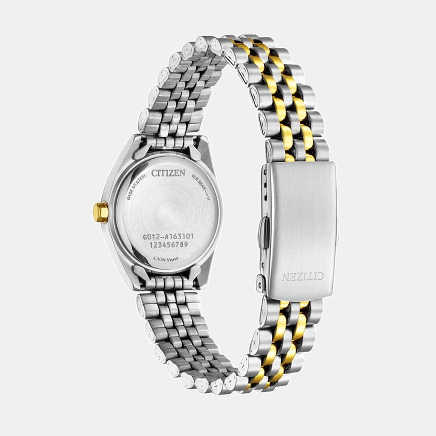 Women Quartz Silver Dial Analog Stainless Steel Watch EU6066-59A - Image 3