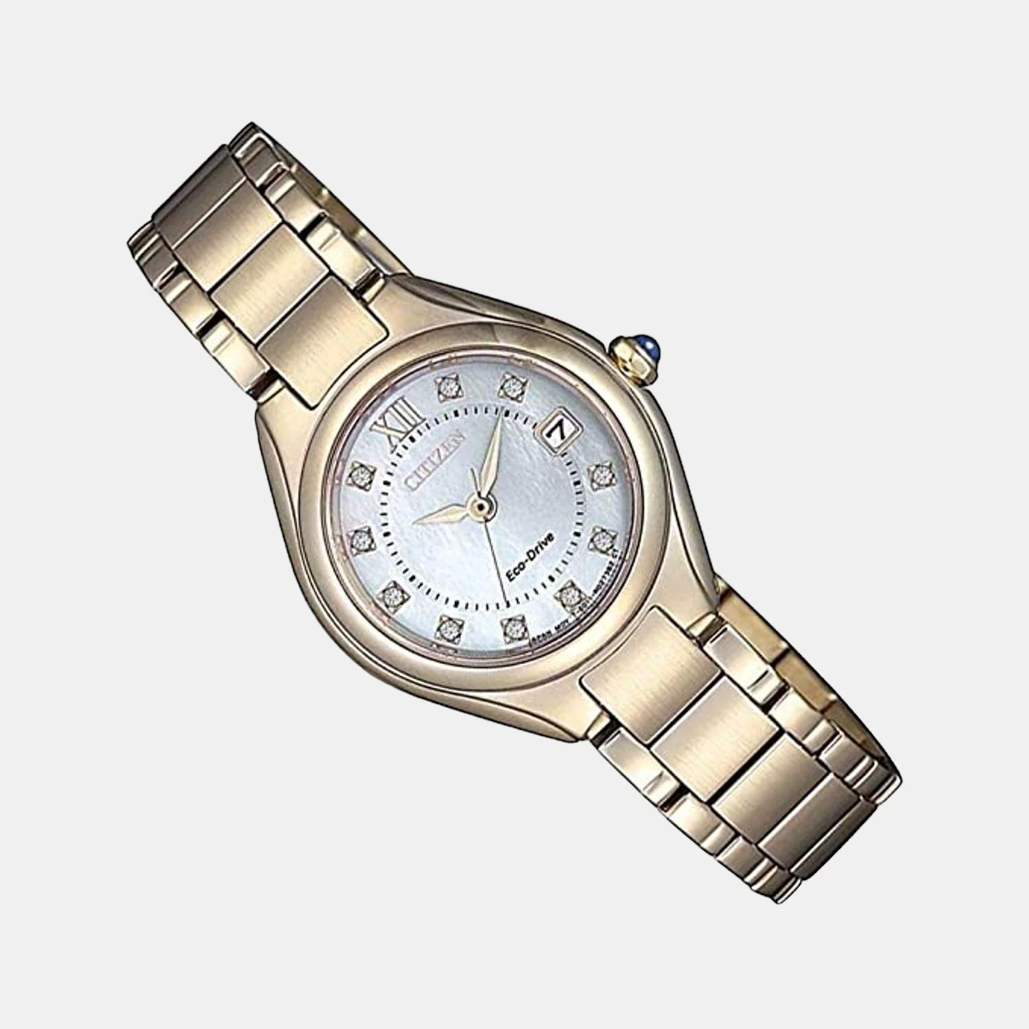 Women Quartz Silver Dial Analog Stainless Steel Watch EW2543-85D - Image 2