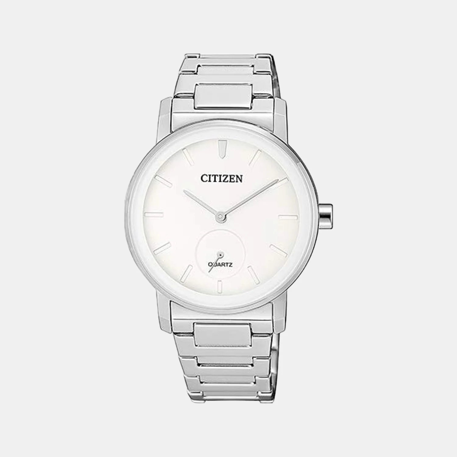 Women Quartz White Dial Analog Stainless Steel Watch EQ9060-53A