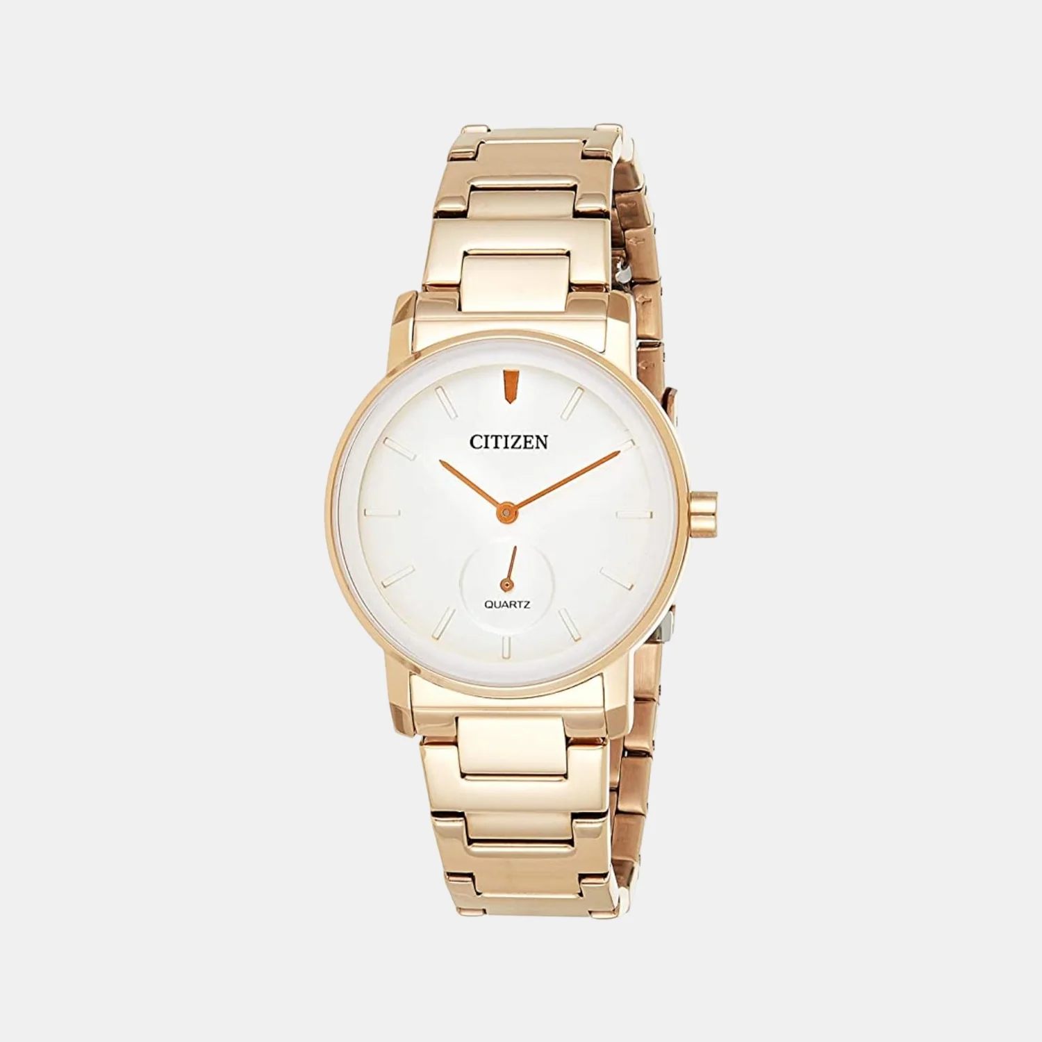 Women Quartz White Dial Analog Stainless Steel Watch EQ9063-55A