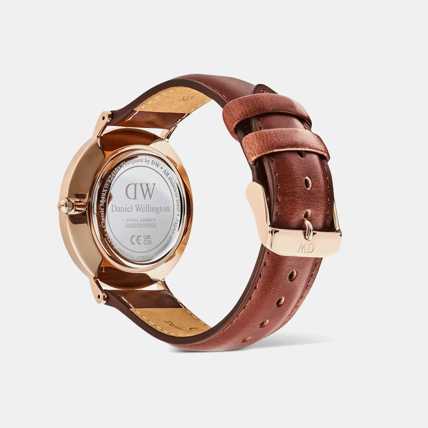 Classic Multi-Eye Men Quartz Beige Dial Analog Leather Watch DW00100871 - Image 2