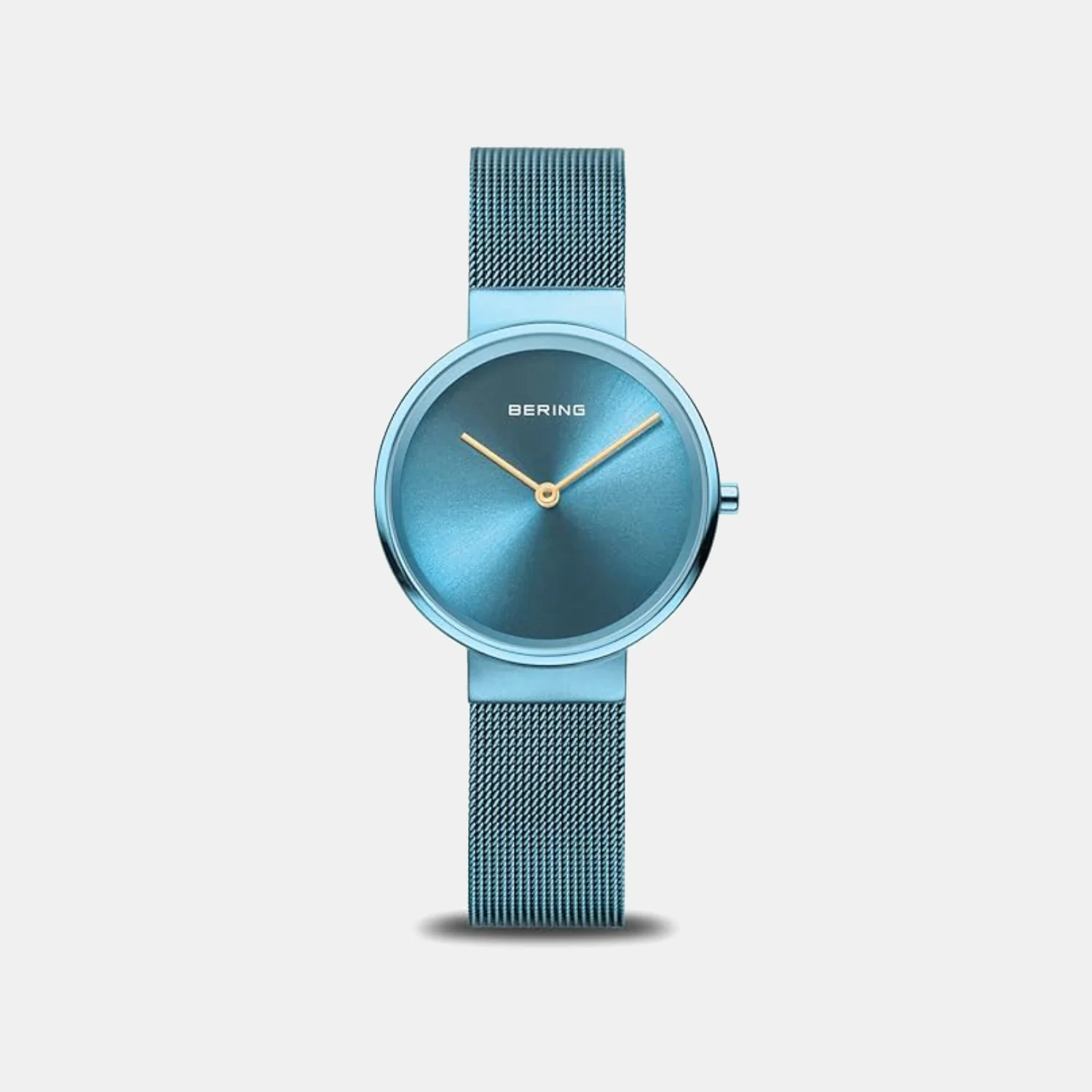 Classic Women Blue Dial Analog Stainless Steel Watch 14531-388 - Image 2
