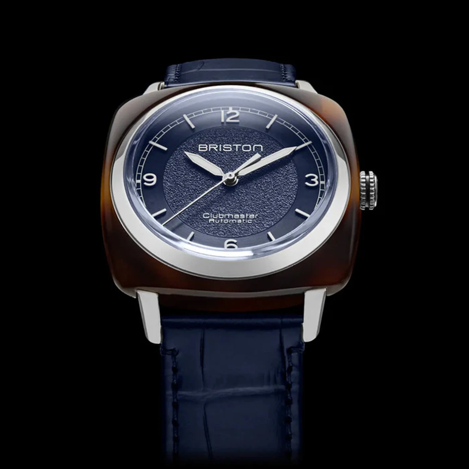 Clubmaster Legend Classic HMS Unisex Automatic Blue Dial Analog Leather Watch 25639.SA.T.15.LANV - Image 2
