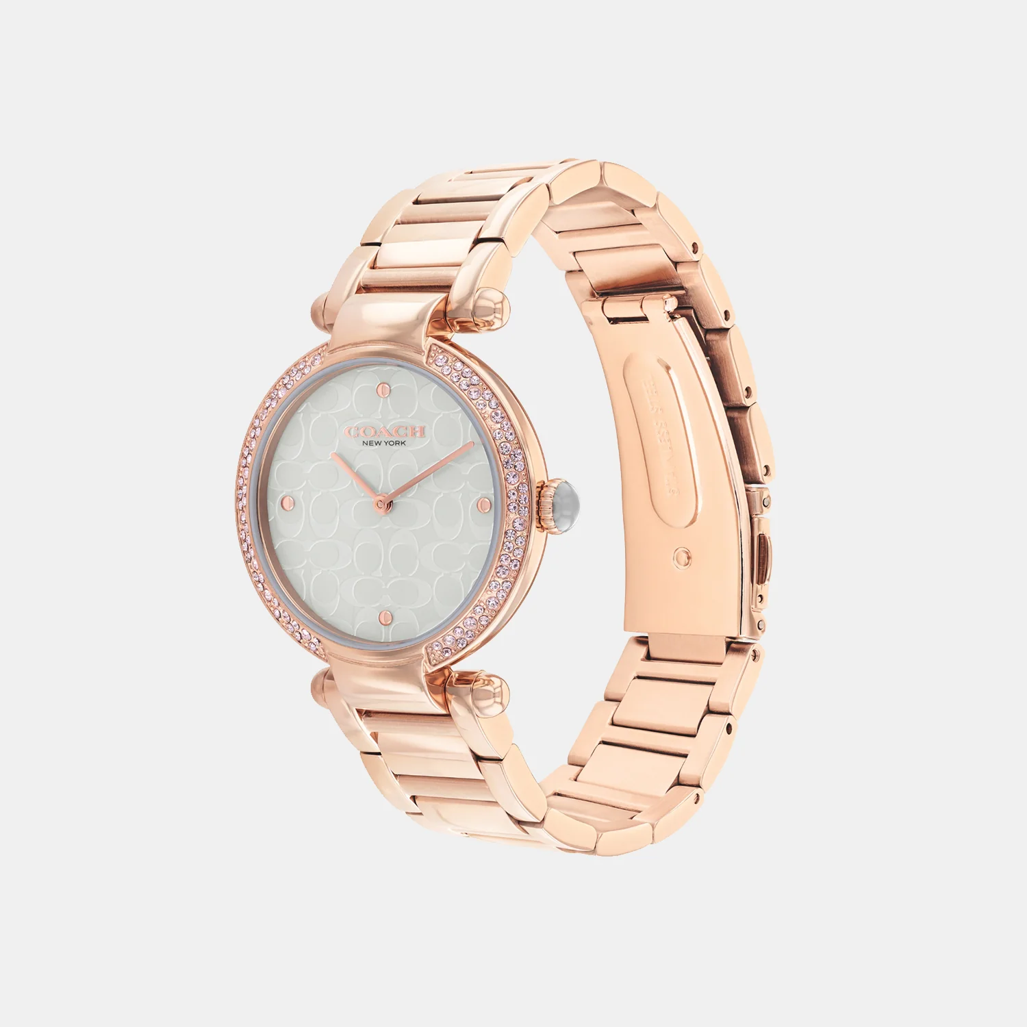 Cary Women Quartz Grey Dial Analog Stainless Steel Watch 14504184 - Image 2