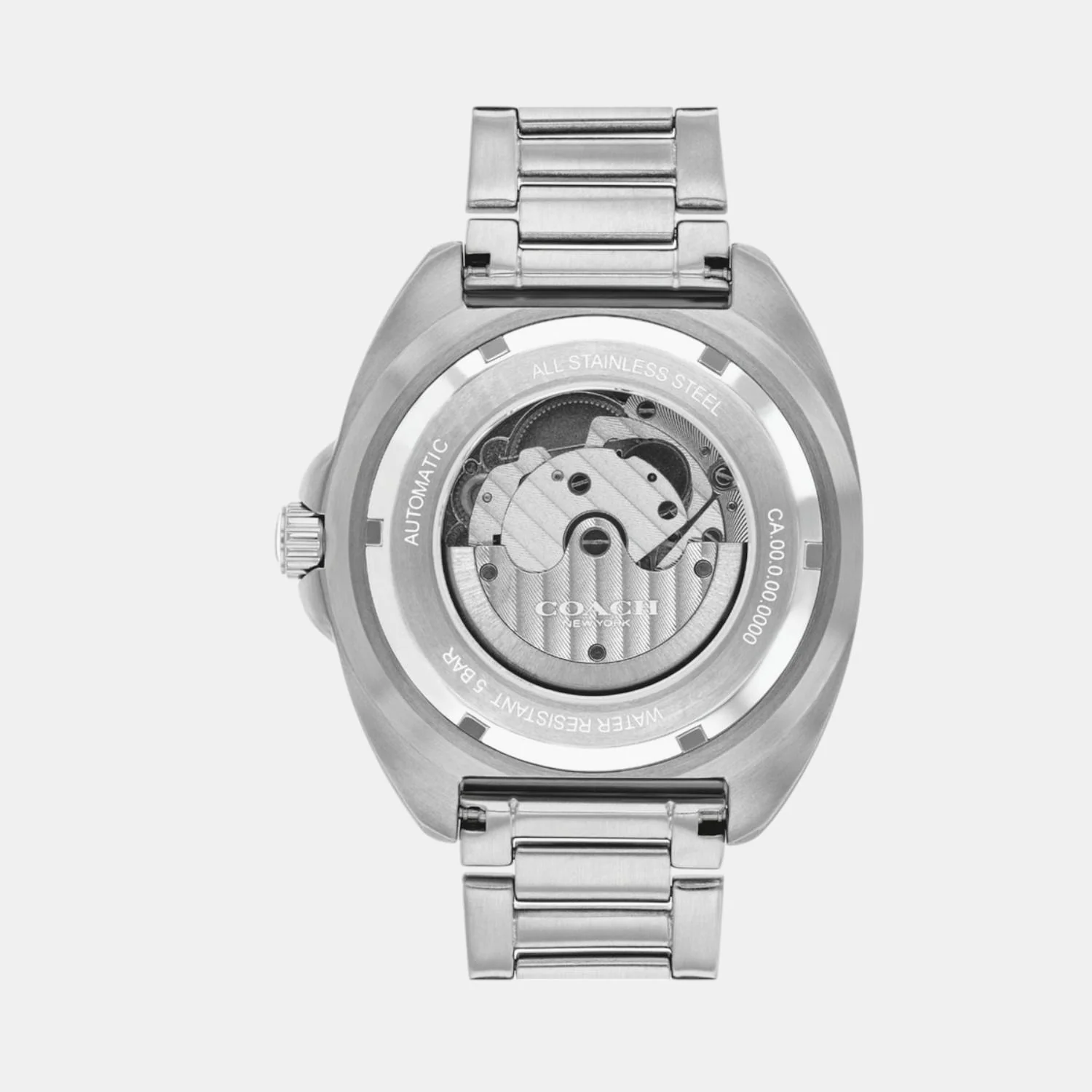 Charter Men Automatic Blue Dial Analog Stainless Steel Watch 14602711 - Image 4