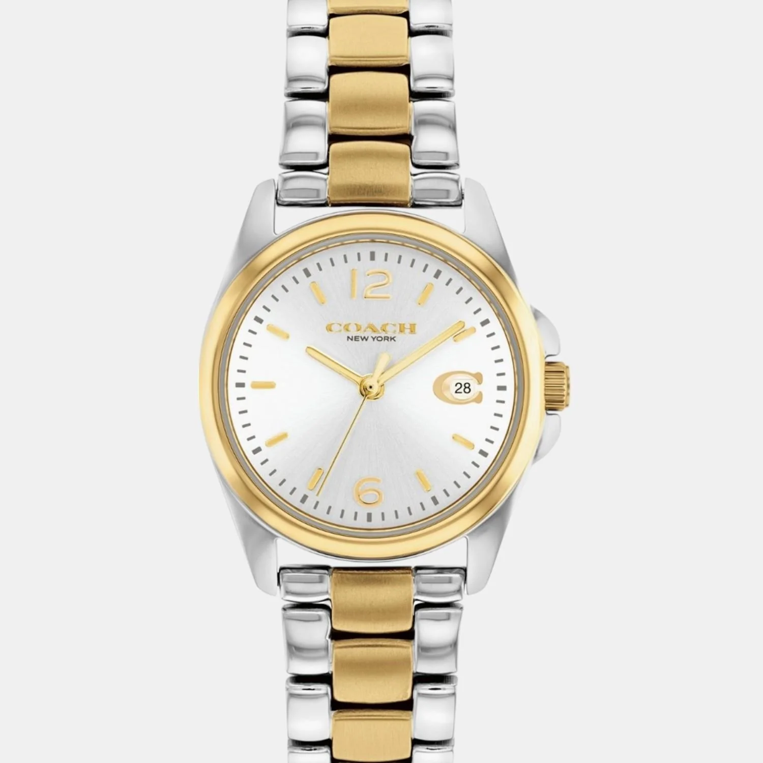 Greyson Women Quartz Silver & White Dial Analog Stainless Steel Watch 14503909 - Image 4