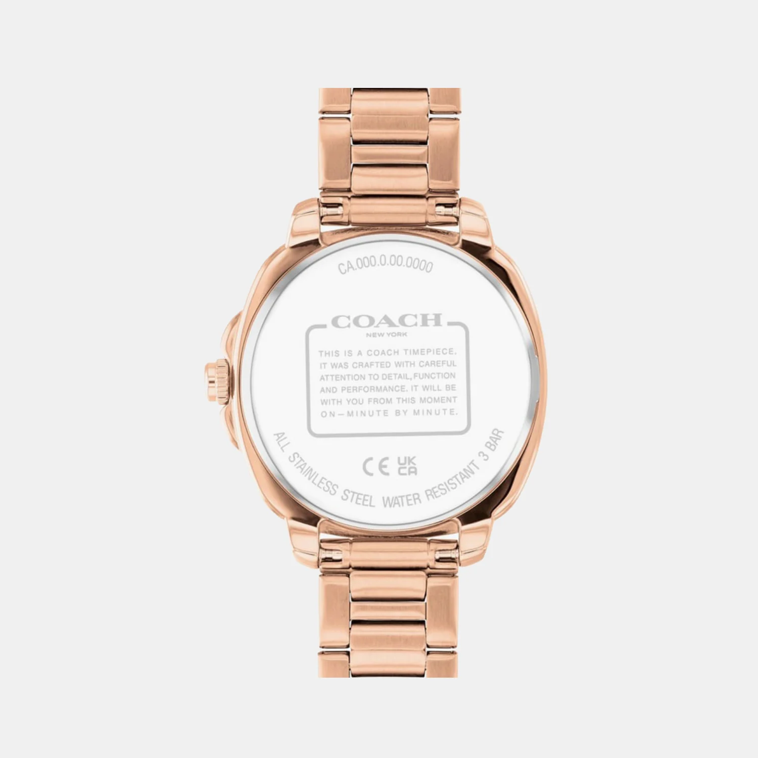 Kitt Women Quartz Pink Dial Analog Stainless Steel Watch 14504467 - Image 5