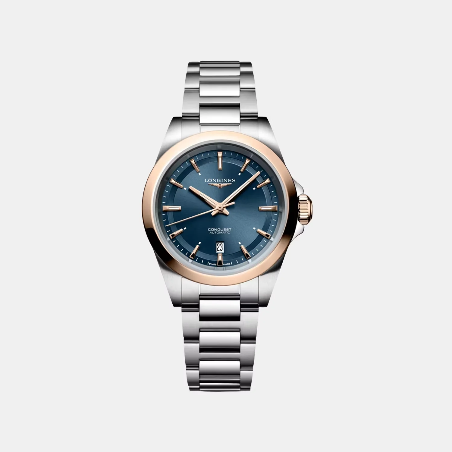 Conquest Women Automatic Blue Dial Analog Stainless Steel Watch L33205926