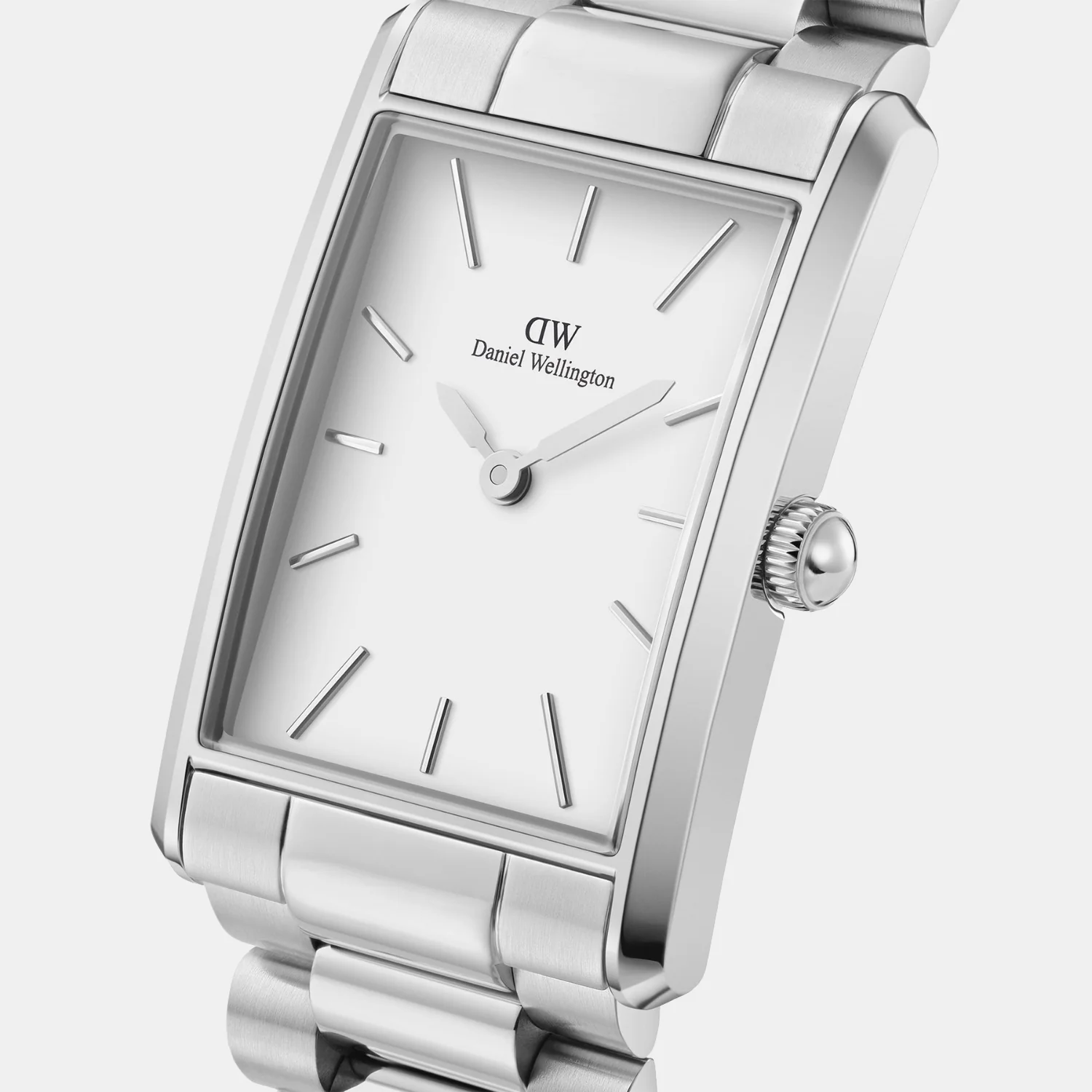Bound Men Quartz White Dial Analog Stainless Steel Watch DW00100701 - Image 5