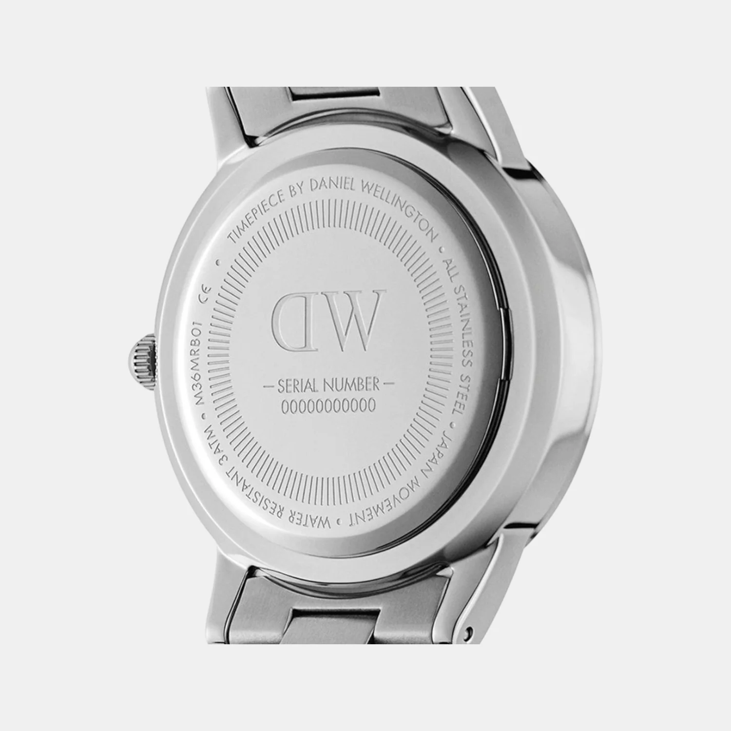 Iconic Women Quartz Blue Dial Analog Stainless Steel Watch DW00100459K - Image 4