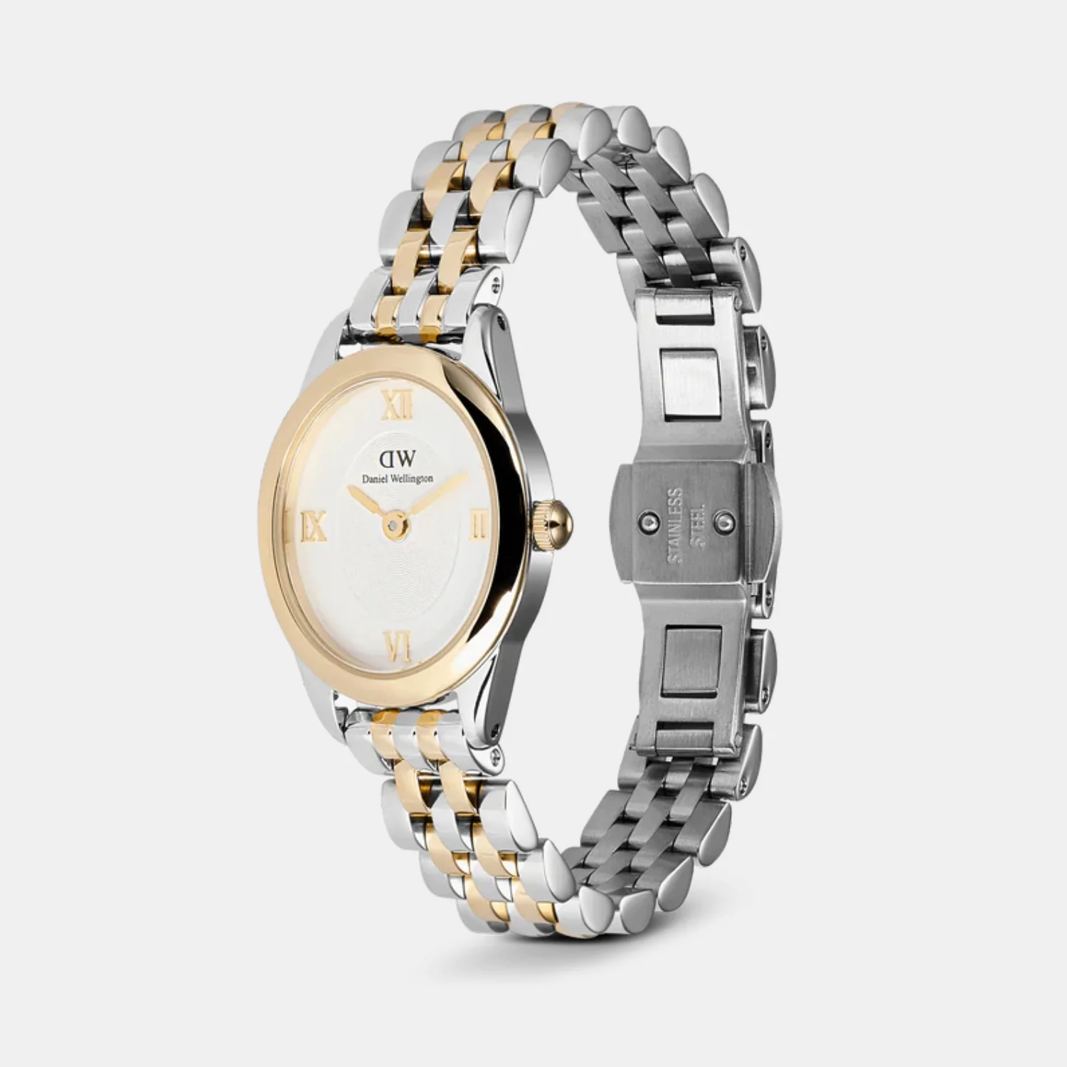 Ophelia Women Quartz White Dial Analog Stainless Steel Watch DW00100811K - Image 3