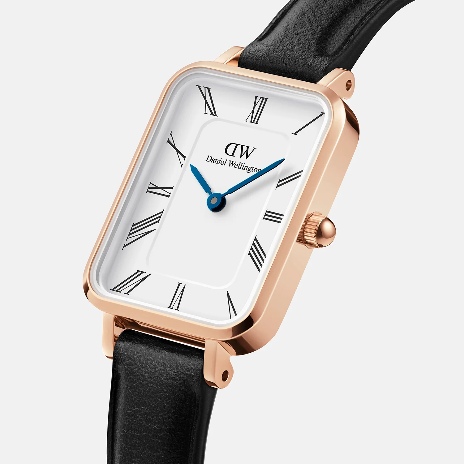 Quadro Women Quartz White Dial Analog Leather Watch DW00100689K - Image 2