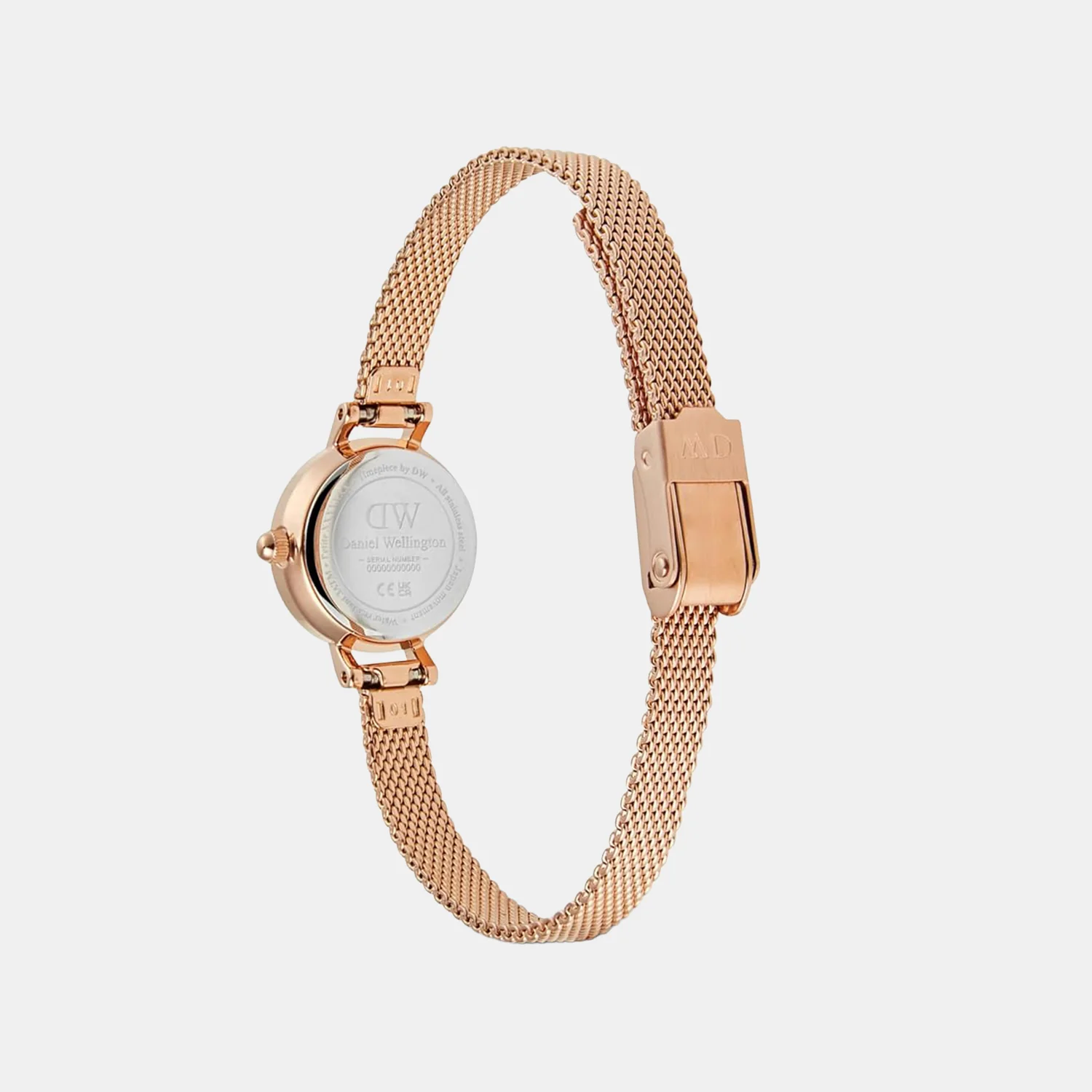 Women Quartz Champagne Dial Analog Stainless Steel Watch DW00100741K - Image 5