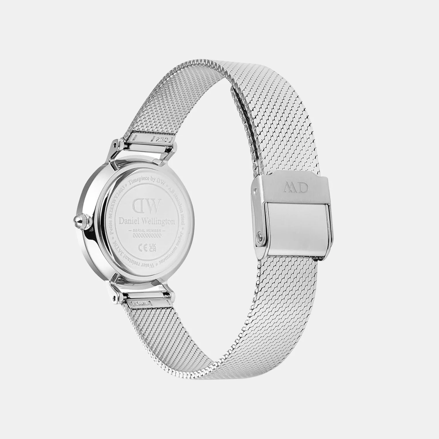 Women Quartz Silver Dial Analog Stainless Steel Watch DW00100796K - Image 3