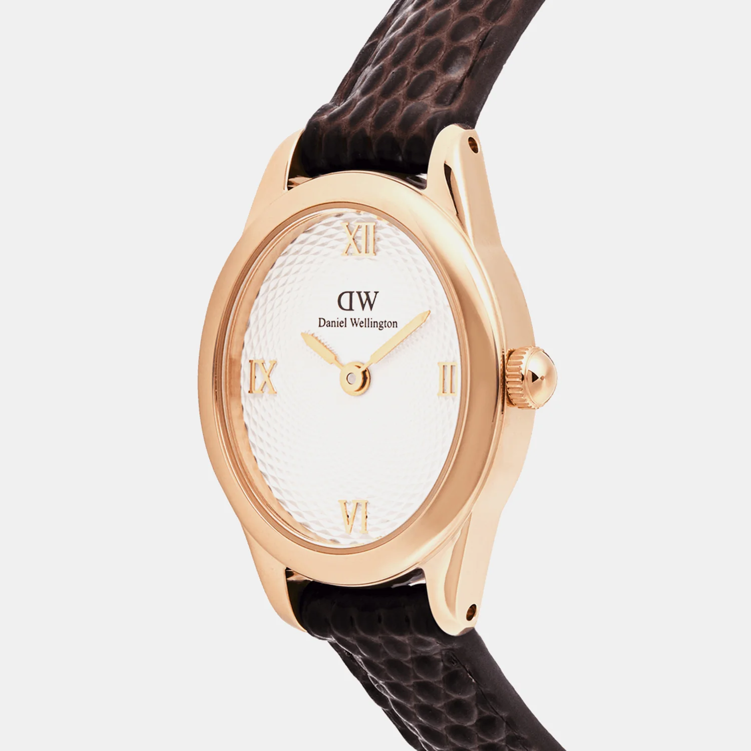 Women Quartz White Dial Analog Leather Watch DW00100894 - Image 3