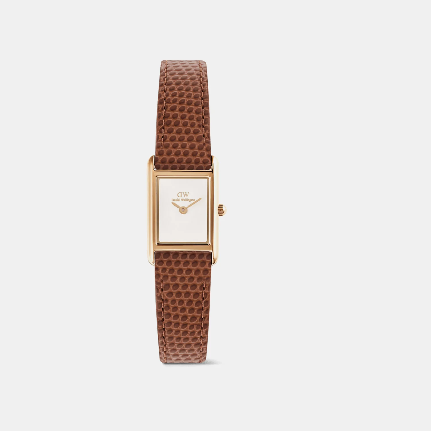 Women Quartz White Dial Analog Leather Watch DW00100909