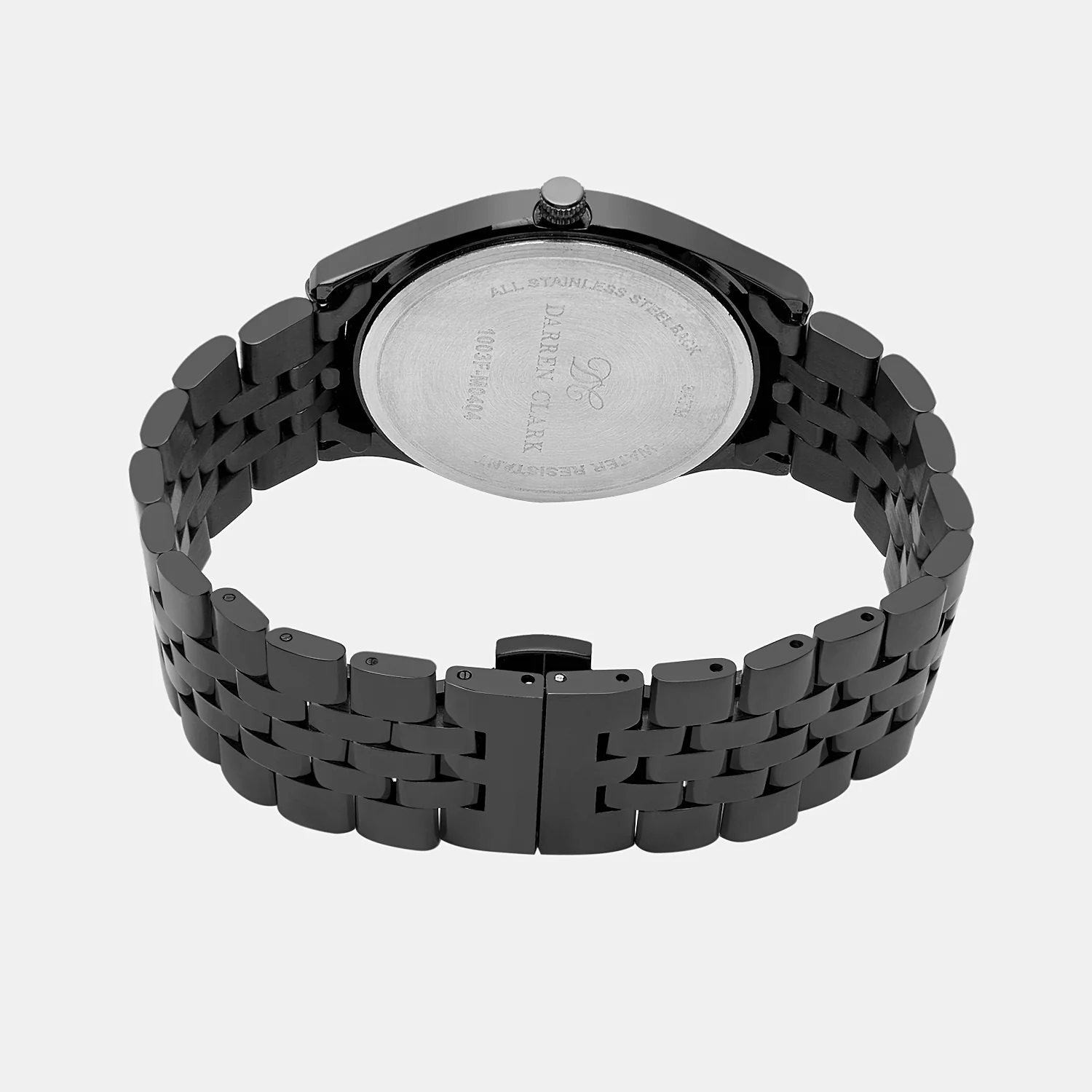 Men Quartz Black Dial Analog Stainless Steel Watch 1003F-M0404 - Image 4