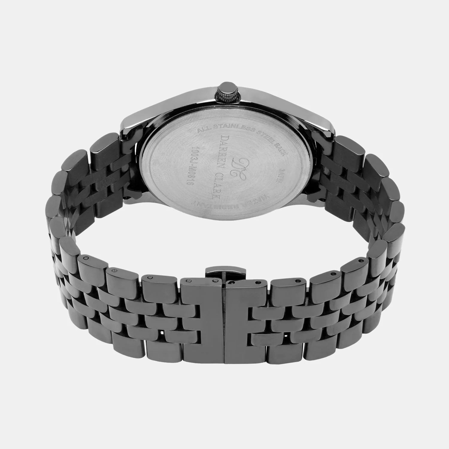 Men Quartz Grey Dial Analog Stainless Steel Watch 1003J-M0816 - Image 4