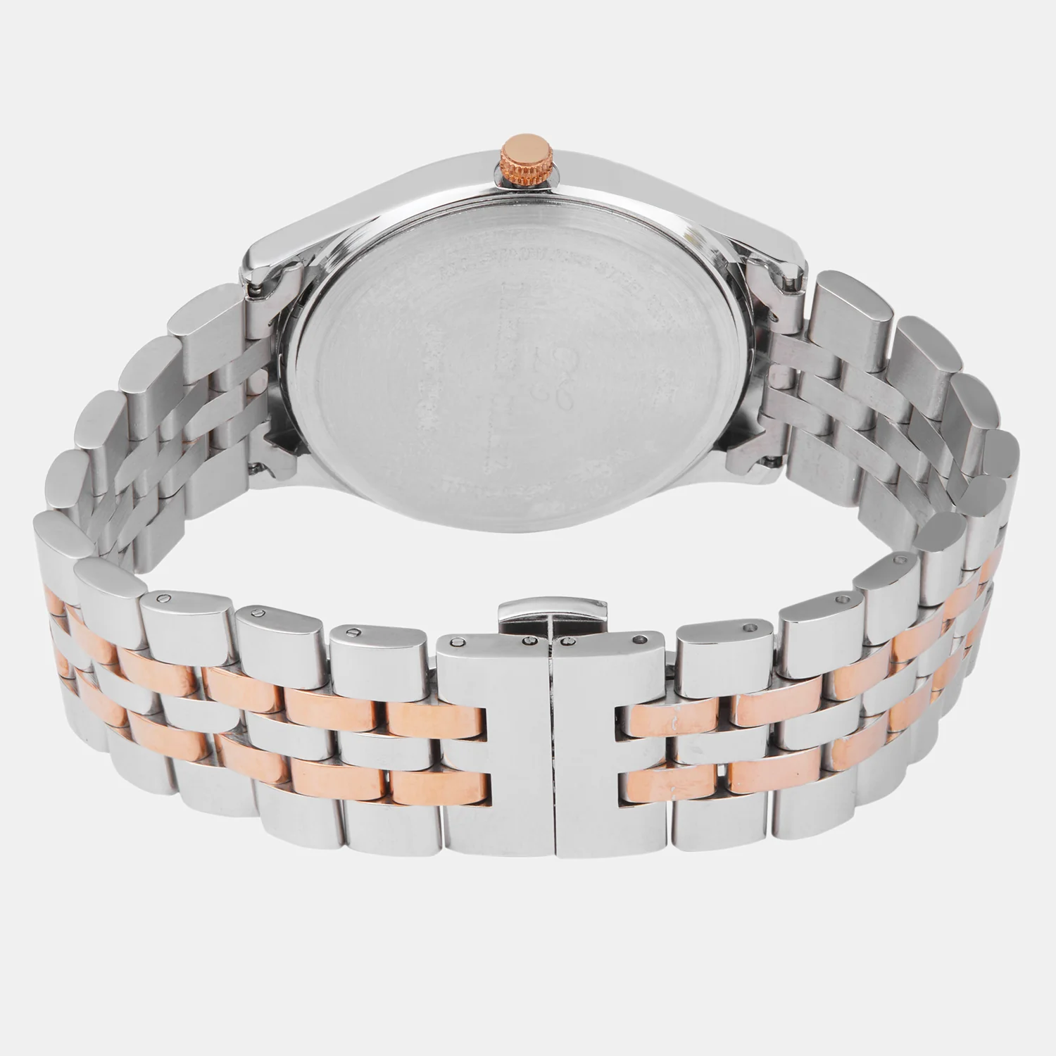 Men Quartz Silver Dial Analog Metal Watch 1003E-M1303 - Image 4