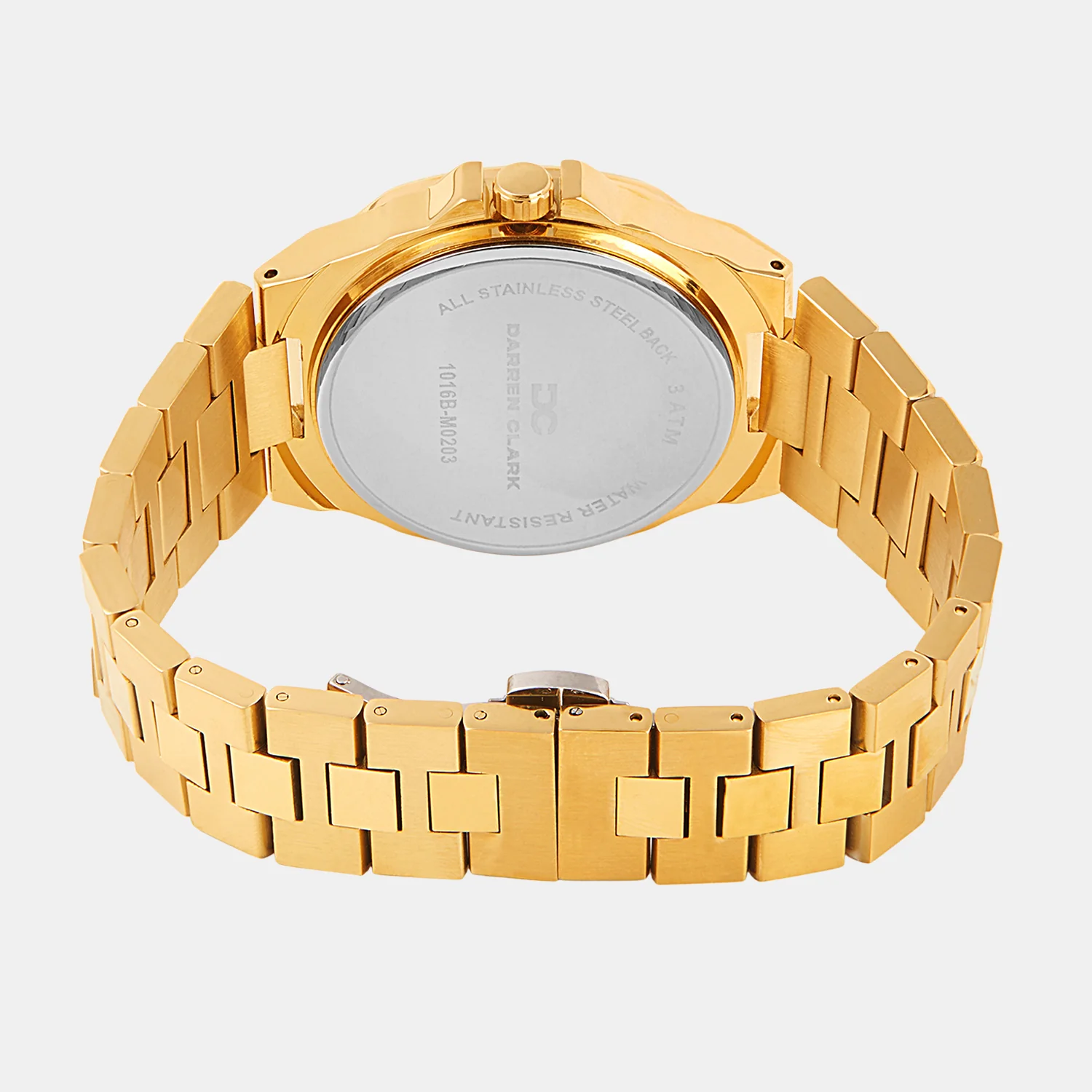 Men Quartz Silver Dial Analog Metal Watch 1016B-M0203 - Image 5