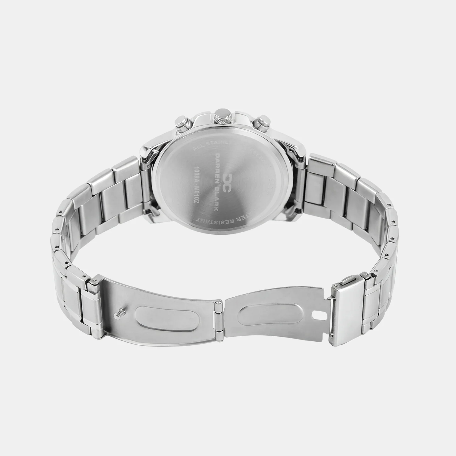 Men Quartz Silver Dial Multi-Function Metal Watch 1009A-M0102 - Image 4