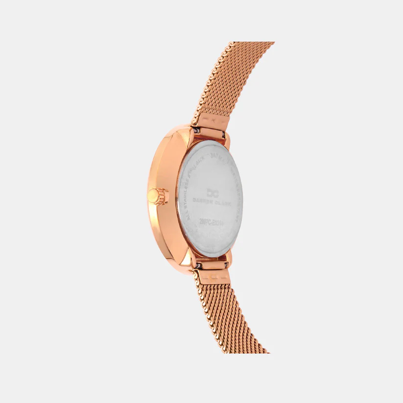 Women Quartz Green Dial Analog Mesh Watch 2007C-E0314 - Image 4