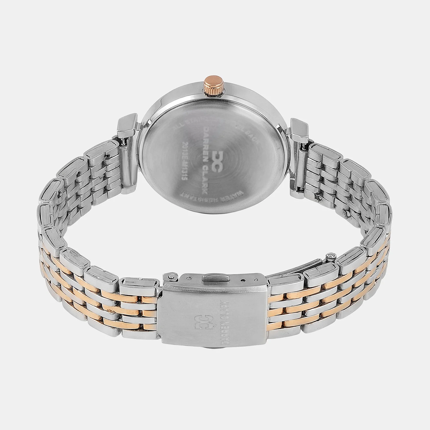 Women Quartz Grey Dial Analog Metal Watch 2013E-M1315 - Image 5