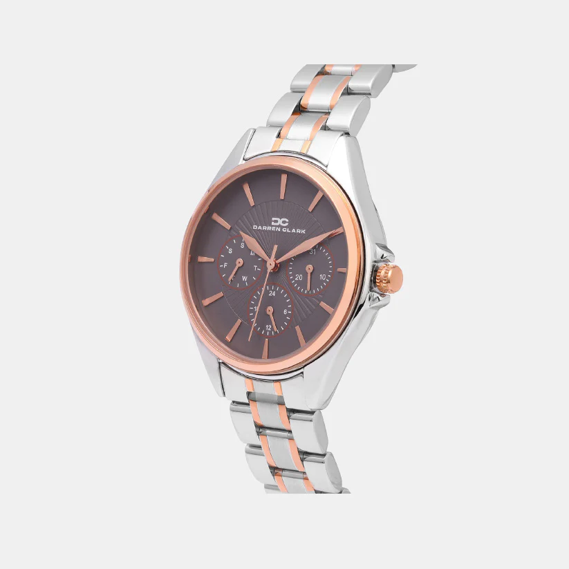 Women Quartz Grey Dial Multi-Function Metal Watch 2010E-M0115 - Image 3