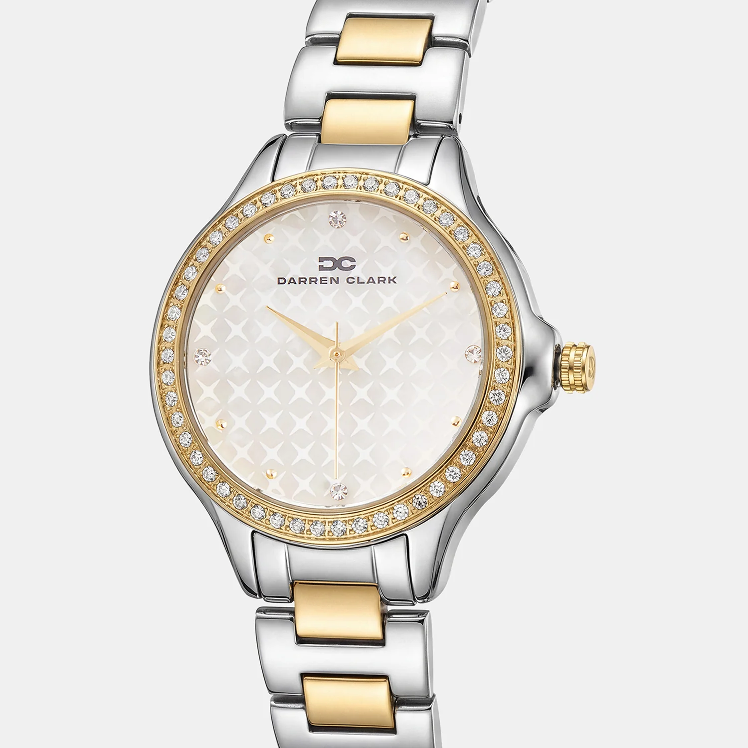 Women Quartz Silver Dial Analog Metal Watch 2015D-M1203 - Image 2