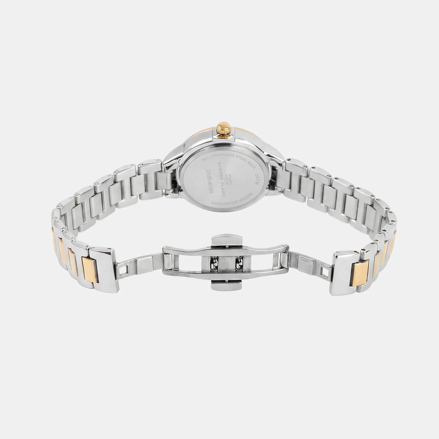 Women Quartz Silver Dial Analog Metal Watch 2015D-M1203 - Image 5