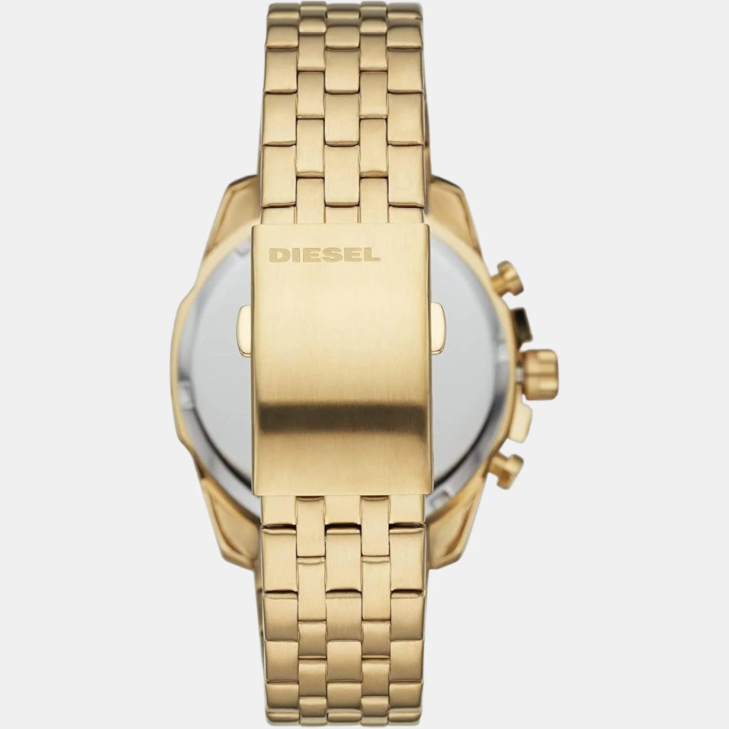 Baby Chief Men Quartz Gold Dial Chronograph Stainless Steel Watch DZ4565 - Image 3
