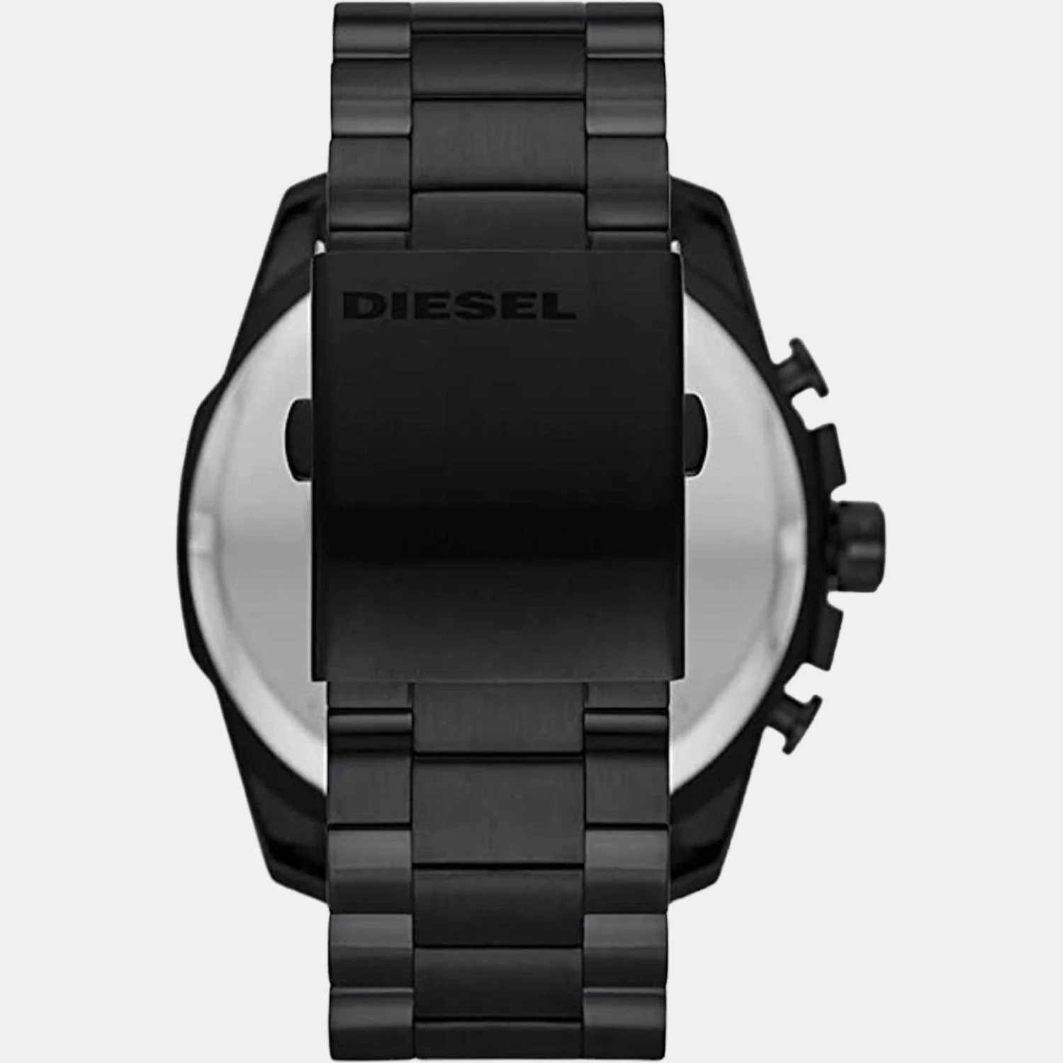 Mega Chief Men Quartz Black Dial Chronograph Stainless Steel Watch DZ4582 - Image 3