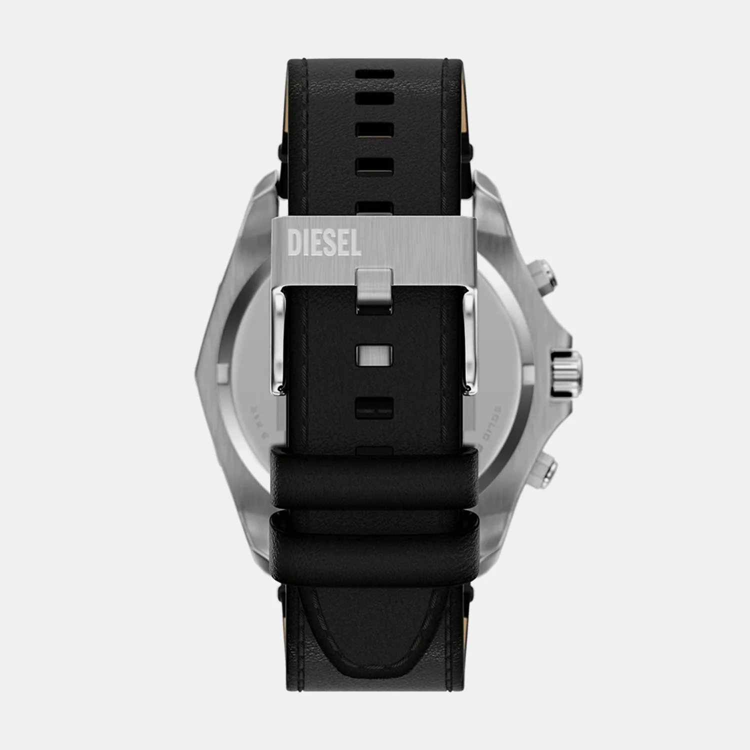 Men Quartz Black Dial Chronograph Leather Watch DZ4710 - Image 8