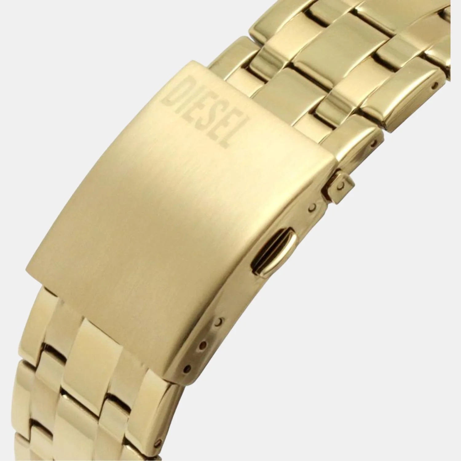Split Men Quartz Gold Dial Chronograph Stainless Steel Watch DZ4590 - Image 5