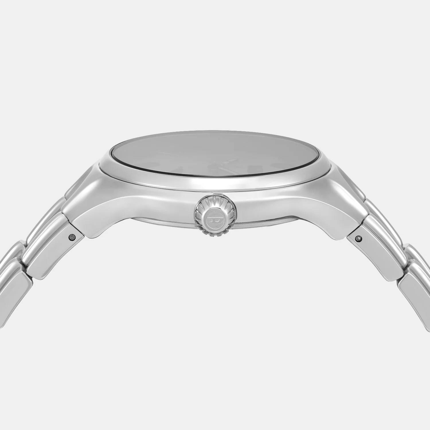 Streamline Men Quartz White Dial Analog Stainless Steel Watch DZ2205 - Image 2