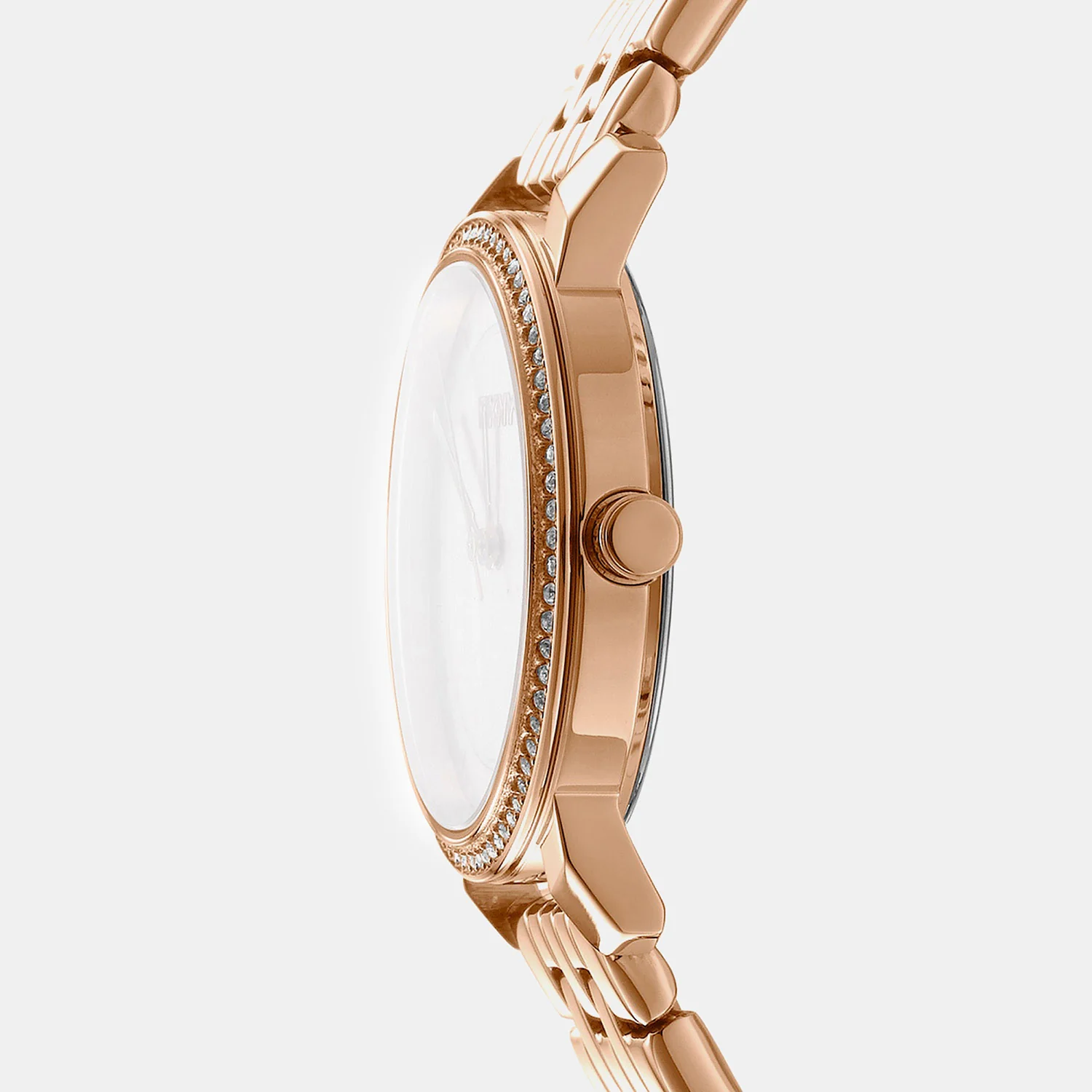 Astoria Glitz Women Quartz Rose Gold Dial Analog Stainless Steel Watch DK1L065M0055 - Image 3