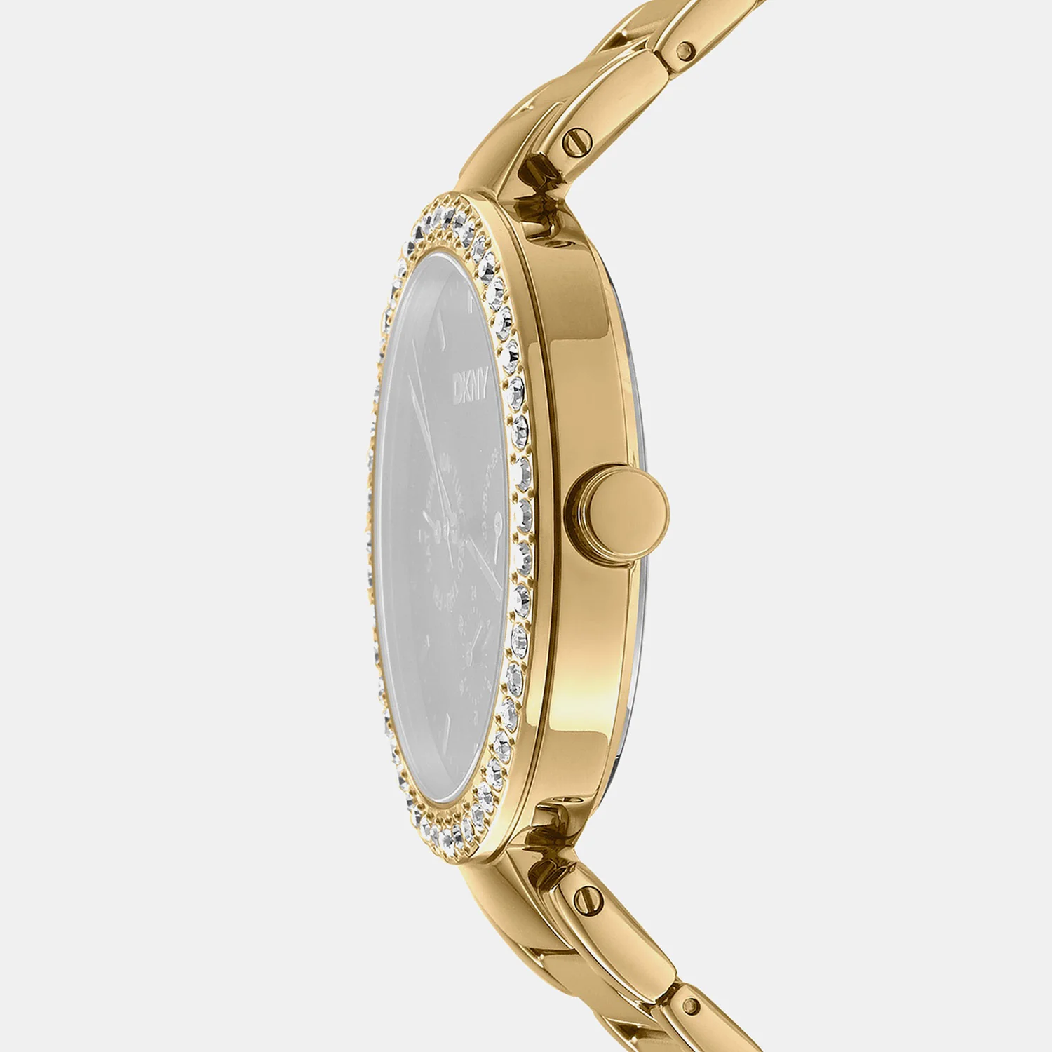 Downtown Glitz Women Quartz Silver Dial Multi-Function Stainless Steel Watch DK1L044M0055 - Image 3
